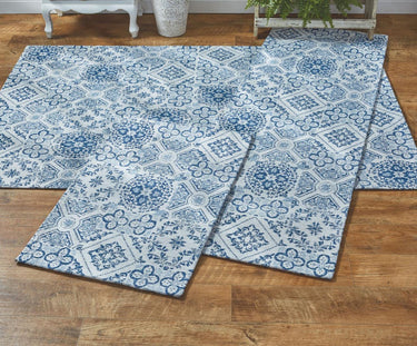 Williamsburg Delft Tile 4'X6' Rug Park Designs - The Fox Decor